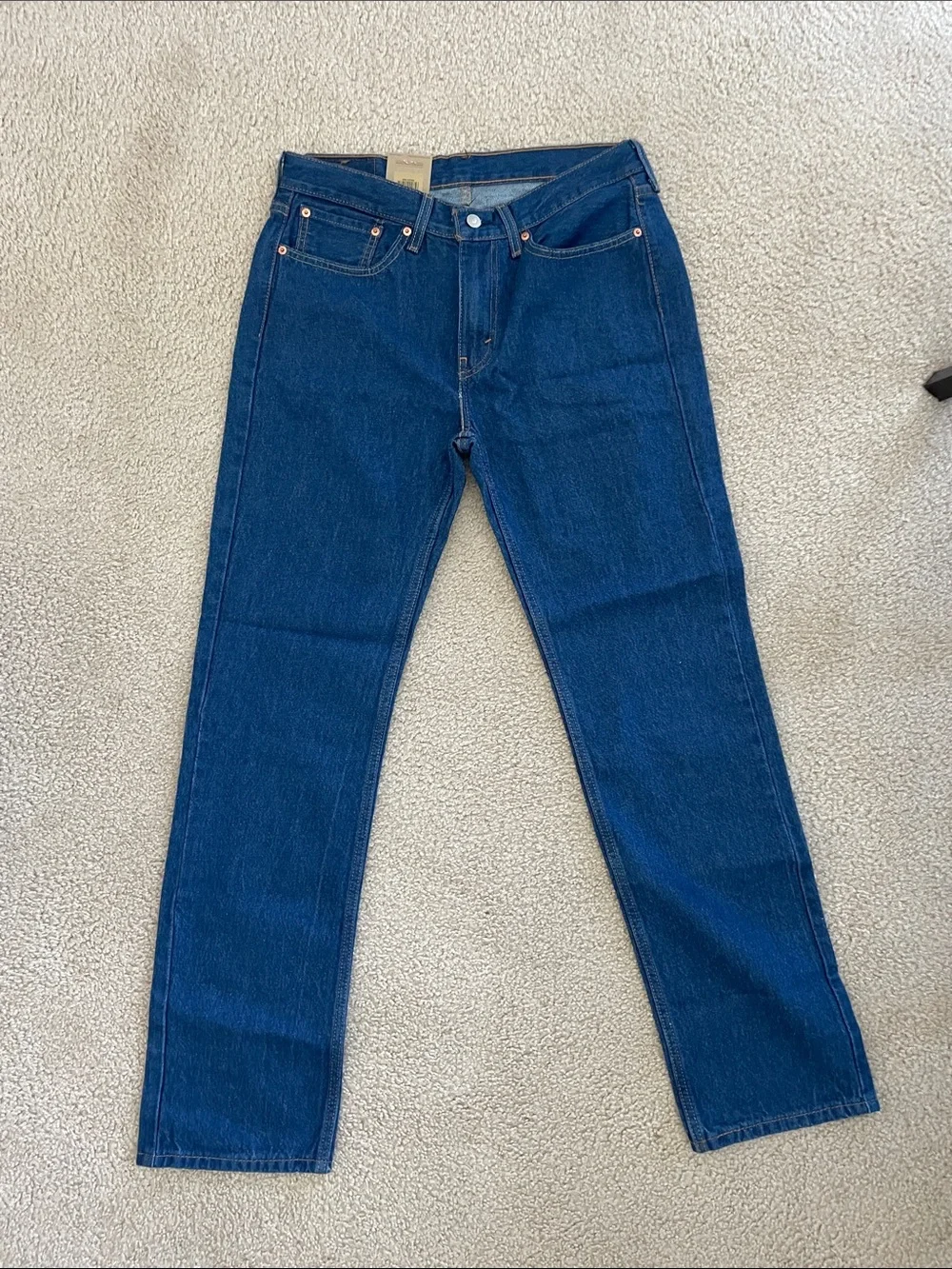 Levi's 514 straight Men's Dark Blue Straight Jeans